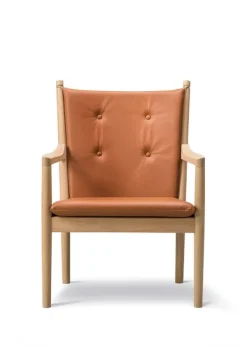 Best Fredericia Furniture 1788 Chair by Hans J. Wegner Omni 307 Cognac