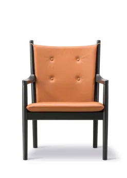 Best Fredericia Furniture 1788 Chair by Hans J. Wegner Omni 307 Cognac