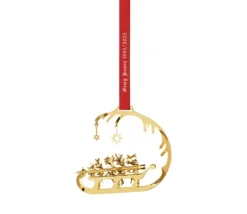 Best Georg Jensen 1995 Christmas Mobile Brass