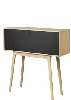 Discount FDB Møbler / Furniture A84 af Foersom & Hiort-Lorenzen Natur/Sort