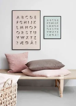 Online ViSSEVASSE ABC Poster Rosa - Stock sale