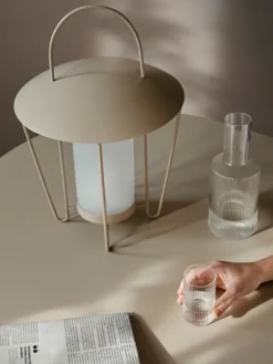 Best Ferm Living Abri Lanterne Abri Lantern - Cashmere