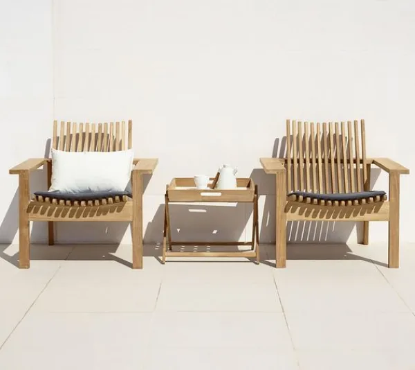 Best Cane-line Amaze Lænestol Teak