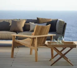 Best Cane-line Amaze Lænestol Teak