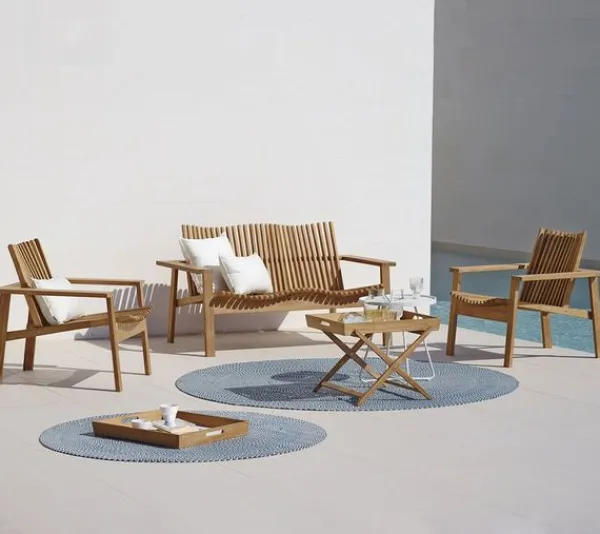 Best Cane-line Amaze Lænestol Teak