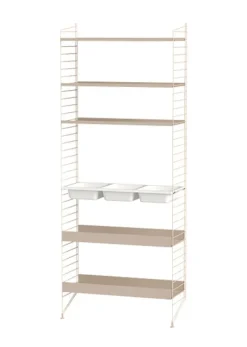 Best String Furniture Bathroom L Beige / Beige