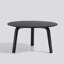 Best HAY Bella Coffee Table Large Sort Farvet Massiv Eg