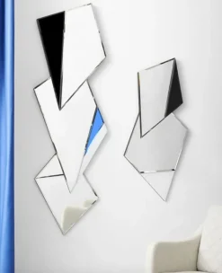 Sale Reflections Copenhagen Bellatrix Mirror Silver/Cobalt/White/Black