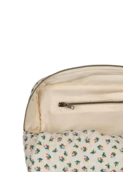 New Konges Sløjd Big Quilted Toiletry Bag FLEUR COLORÉ