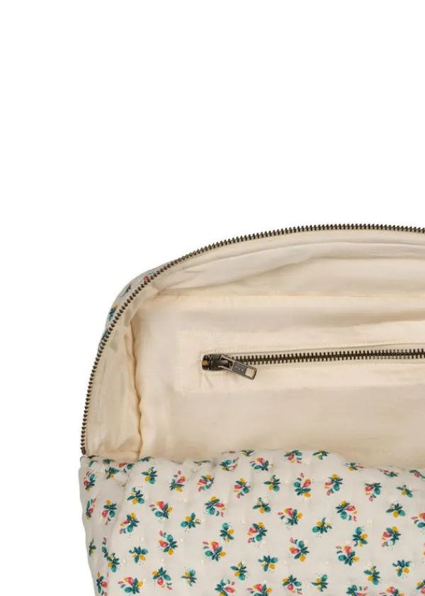 New Konges Sløjd Big Quilted Toiletry Bag FLEUR COLORÉ