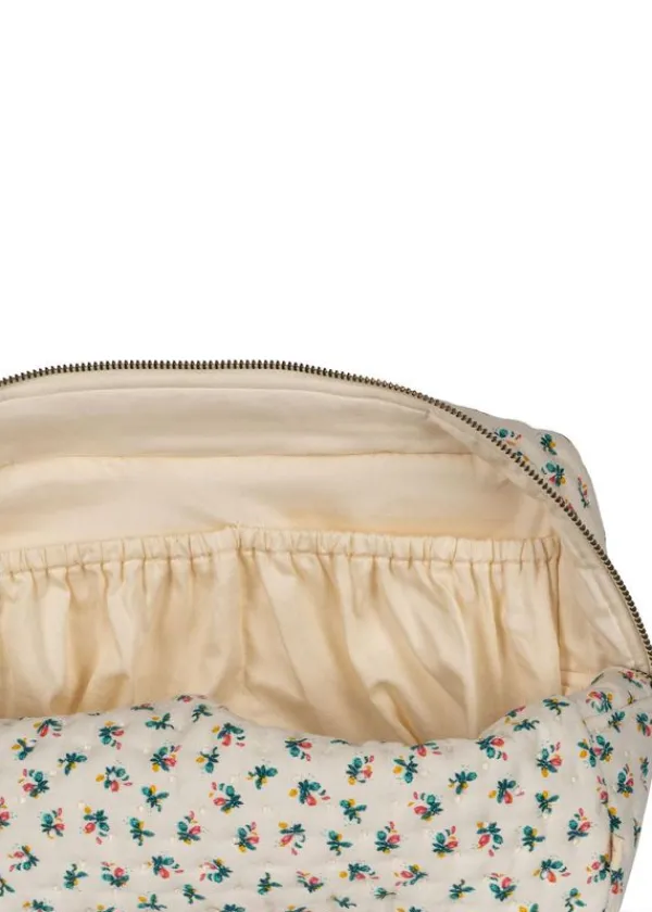 New Konges Sløjd Big Quilted Toiletry Bag FLEUR COLORÉ