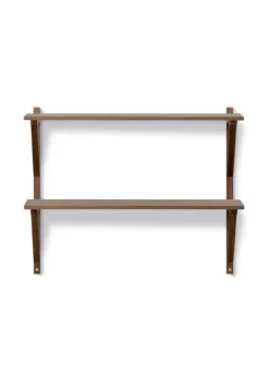 Best Fredericia Furniture BM29 Shelf 2921 by Børge Mogensen Lacquered Walnut