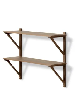Best Fredericia Furniture BM29 Shelf 2921 by Børge Mogensen Lacquered Walnut