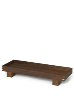 Best Ferm Living Bon Wooden Tray X Small - Smoked Oak