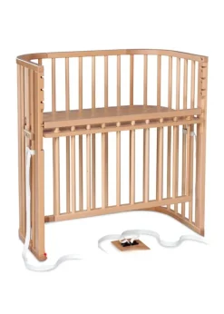 New Babybay Boxspring Comfort Plus Co-Sleeper Natural Varnished