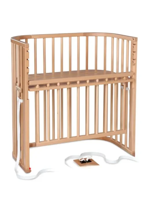 New Babybay Boxspring Comfort Plus Co-Sleeper Natural Varnished