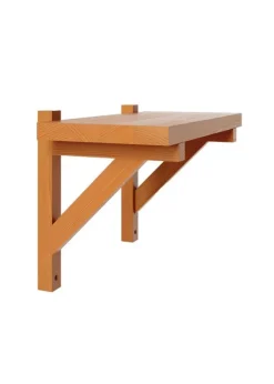 Best FRAMA Bracket Shelf Warm Brown - Small