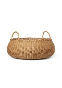 Best Ferm Living Braided Basket - Low Natural