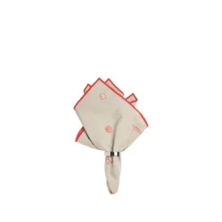 Sale Broste CPH Bread Napkin Pumpkin Orange