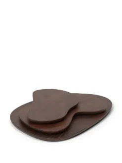 Discount Ferm Living Cairn Cutting Boards - Set af 3 Set of 3 - Dark Brown
