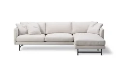 Best Fredericia Furniture Calmo Sofa 80 5625 by Hugo Passos Sunniva 717 / Black
