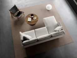 Best Fredericia Furniture Calmo Sofa 80 5625 by Hugo Passos Sunniva 717 / Black