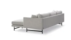 Best Fredericia Furniture Calmo Sofa 80 5625 by Hugo Passos Sunniva 717 / Black