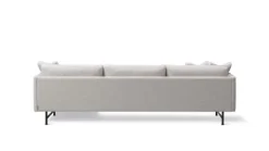 Best Fredericia Furniture Calmo Sofa 80 5625 by Hugo Passos Sunniva 717 / Black