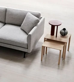 Best Fredericia Furniture Calmo Sofa 80 5625 by Hugo Passos Sunniva 717 / Black