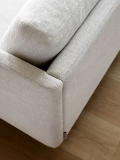 Best Fredericia Furniture Calmo Sofa 80 5625 by Hugo Passos Sunniva 717 / Black