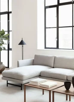 Best Fredericia Furniture Calmo Sofa 80 5625 by Hugo Passos Sunniva 717 / Black