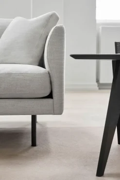 Best Fredericia Furniture Calmo Sofa 80 5625 by Hugo Passos Sunniva 717 / Black