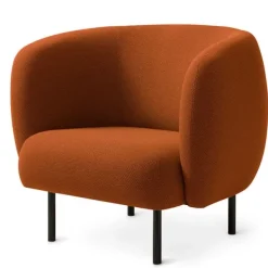 Best Warm Nordic Cape Lounge Chair Merit 032 (Terracotta)