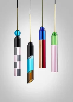 Best Design By Us Carnival Pendant Lamp No. 1 - Cobalt/Red/Clear/Rouge