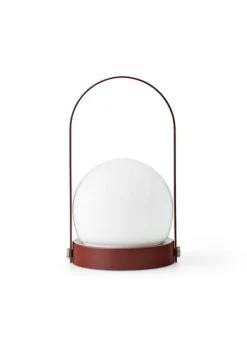 Sale Audo Copenhagen Carrie table lamp - Portable Brændt rød