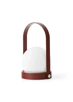 Sale Audo Copenhagen Carrie table lamp - Portable Brændt rød
