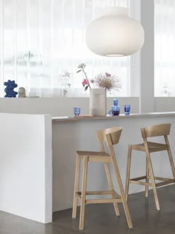Best Muuto Cover Counter Stool Midnight Blue