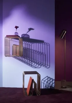 AYTM CURVA Stool and Shelf