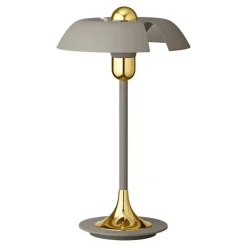 Best AYTM CYCNUS bordlampe Taupe/guld