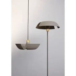 Best AYTM CYCNUS gulvlampe Taupe/Guld