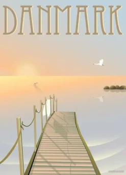 Outlet ViSSEVASSE DANMARK Badebroen - poster