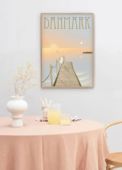 Outlet ViSSEVASSE DANMARK Badebroen - poster