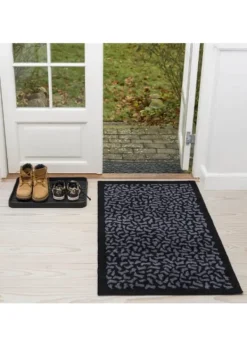Clearance Tica Copenhagen Dørmåtte I Gummi - Black - Large