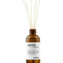 Best Meraki Duftfrisker m. 7 pinde Nordic Pine, Brown