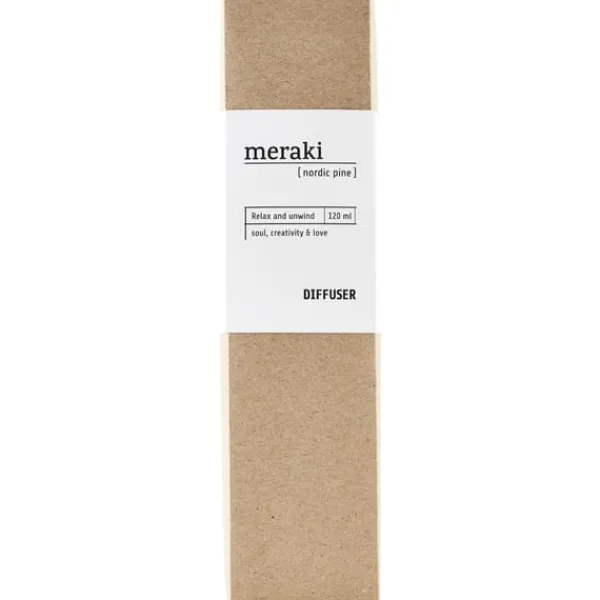Best Meraki Duftfrisker m. 7 pinde Nordic Pine, Brown