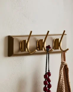 Sale Nordal EDGY coat rack Matt camel - 3 hooks