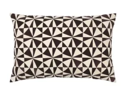 Best Christina Lundsteen Edith Bed Cushion Aubergine / Dusty White