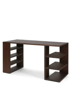 Discount Ferm Living Edre Desk Edre Desk - Dark Stained Pine
