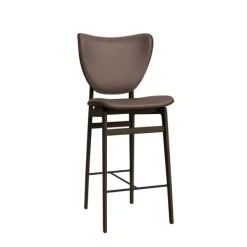 Sale NORR11 Elephant Bar Chair - H65 Stel: Dark Smoked / Polstring: Dunes - Dark Brown 21001