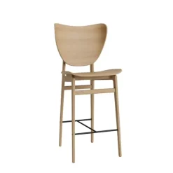 Sale NORR11 Elephant Bar Chair - H65 Stel: Natural / Polstring: Solid